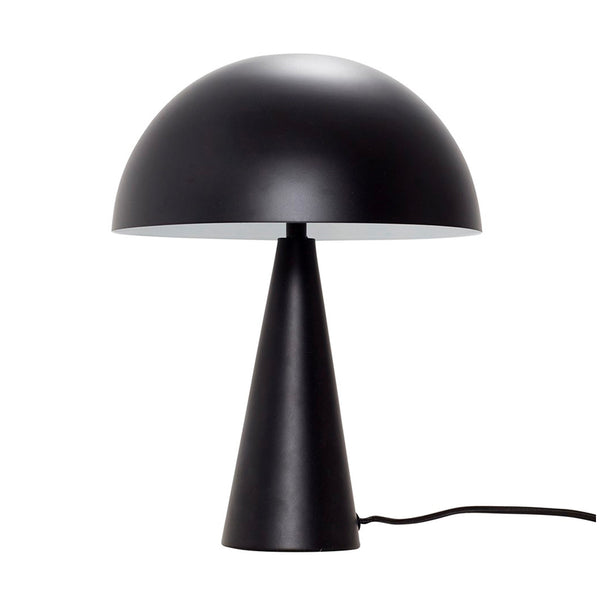 Hübsch Bordlampe, Metal, Sort - H33 Ø25