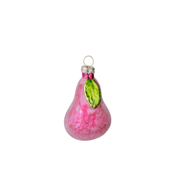 Bungalow Julepynt Pear Candy H.6cm