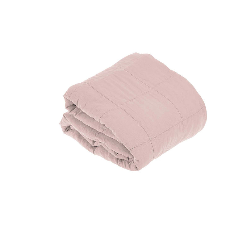 Sika-Design Sengetæppe i rosa 240x260